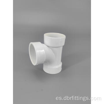 TEE sanitaria de UPC PVC para plomeros